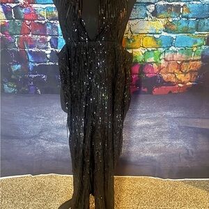 Black Sequin jumpsuit